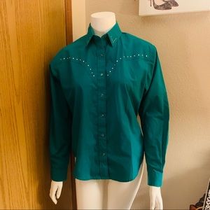 WHITE HORSE LADIES 🐮 COWGIRL SHIRT